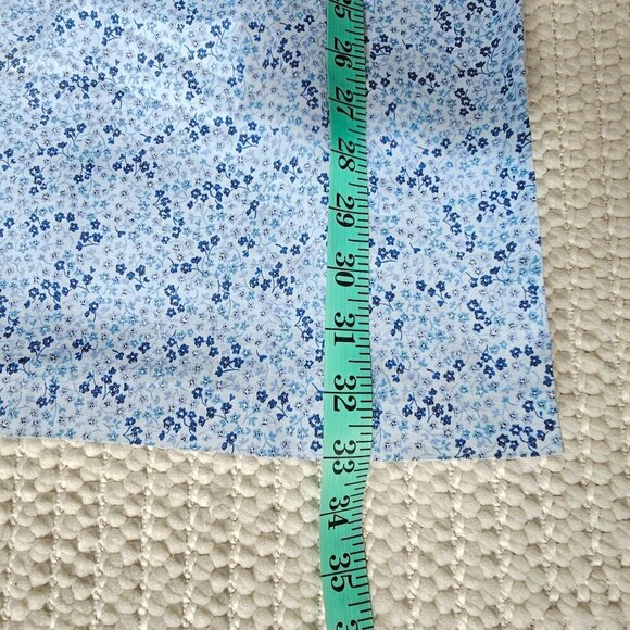 Reitman's Petites Blue Floral Dress, Size 10 - Picture 10 of 12